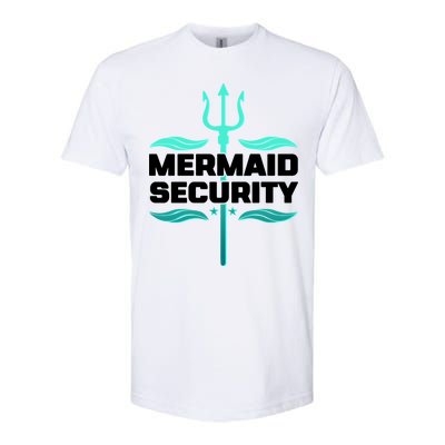 Mermaid Security Trident Softstyle CVC T-Shirt