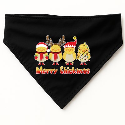 Merry Chickmas USA-Made Doggie Bandana