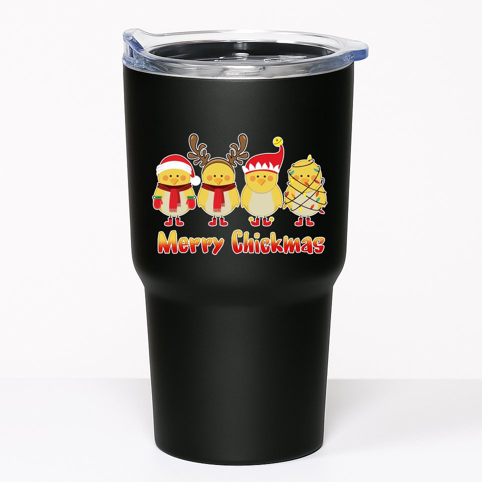 Merry Chickmas Tumbler