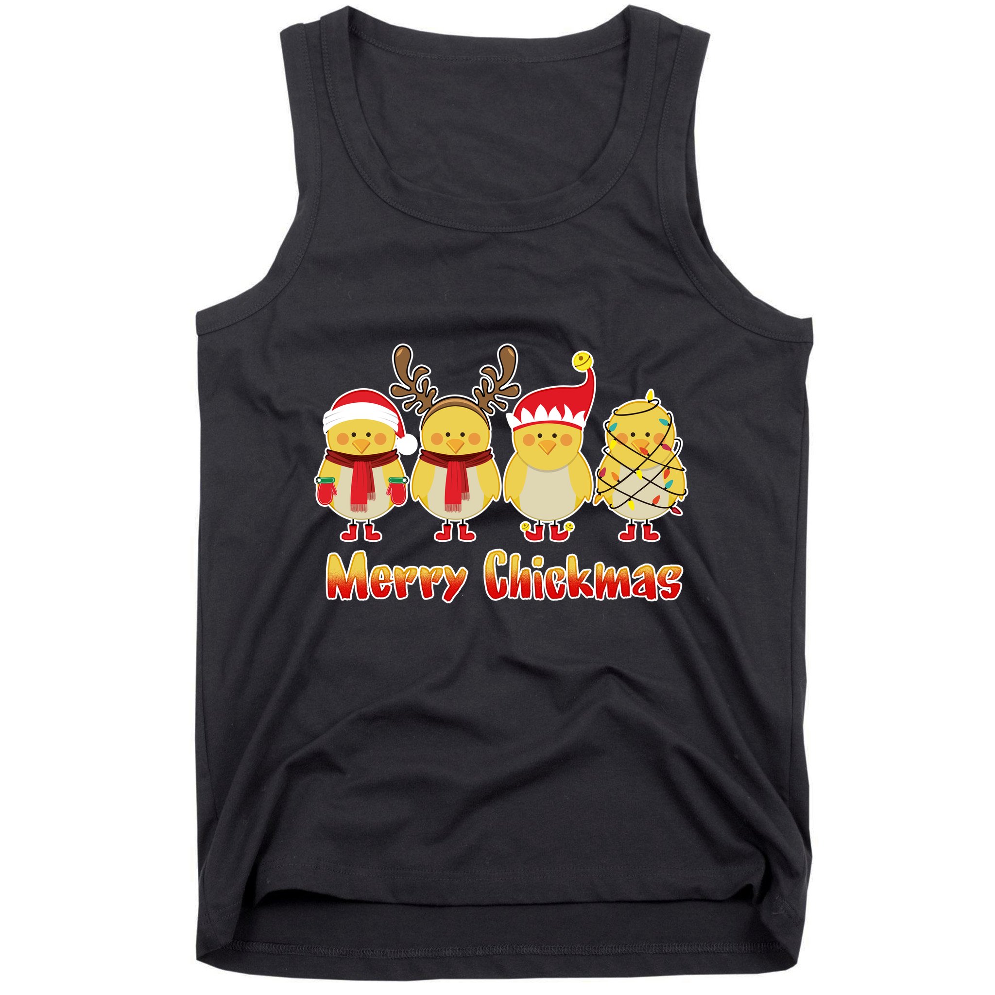 Merry Chickmas Tank Top