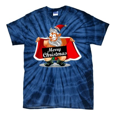 Merry Chrismas X-Mas Santa Bells Tie-Dye T-Shirt