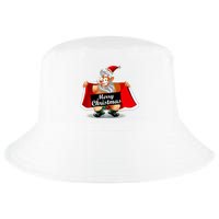 Merry Chrismas X-Mas Santa Bells Cool Comfort Performance Bucket Hat