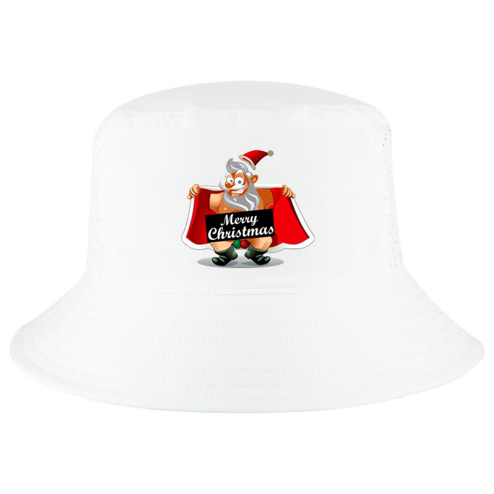 Merry Chrismas X-Mas Santa Bells Cool Comfort Performance Bucket Hat