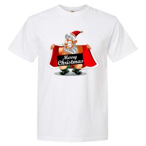 Merry Chrismas X-Mas Santa Bells Garment-Dyed Heavyweight T-Shirt