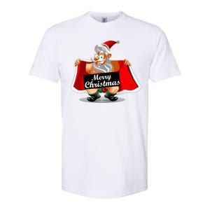 Merry Chrismas X-Mas Santa Bells Softstyle CVC T-Shirt