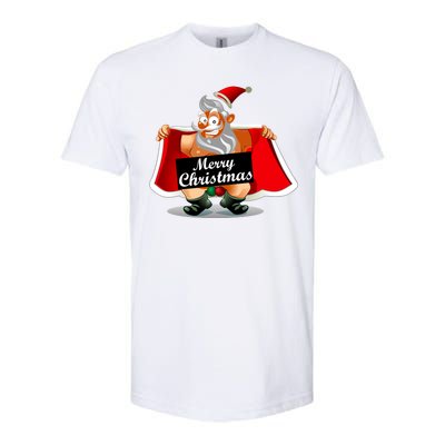 Merry Chrismas X-Mas Santa Bells Softstyle® CVC T-Shirt