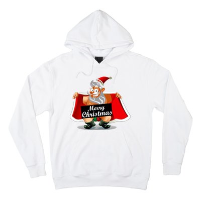 Merry Chrismas X-Mas Santa Bells Hoodie