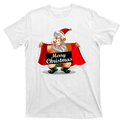 Merry Chrismas X-Mas Santa Bells T-Shirt