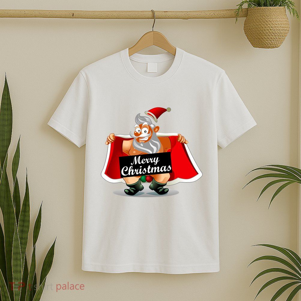 Merry Chrismas X-Mas Santa Bells T-Shirt