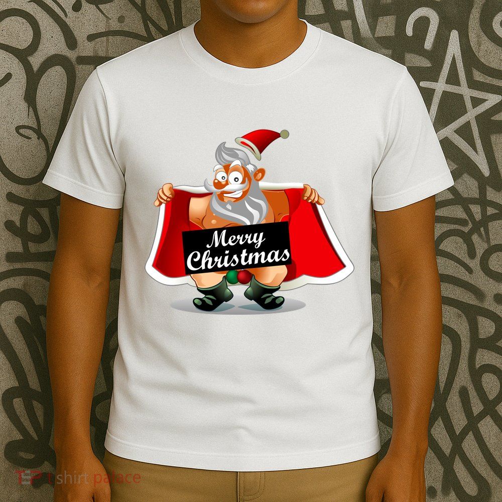 Merry Chrismas X-Mas Santa Bells T-Shirt