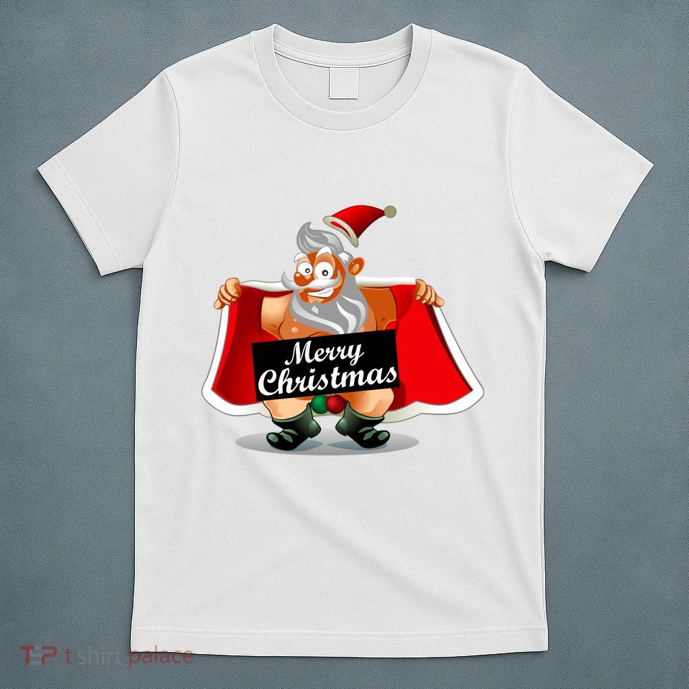 Merry Chrismas X-Mas Santa Bells T-Shirt