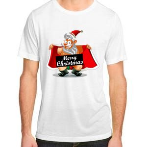 Merry Chrismas X-Mas Santa Bells Adult ChromaSoft Performance T-Shirt