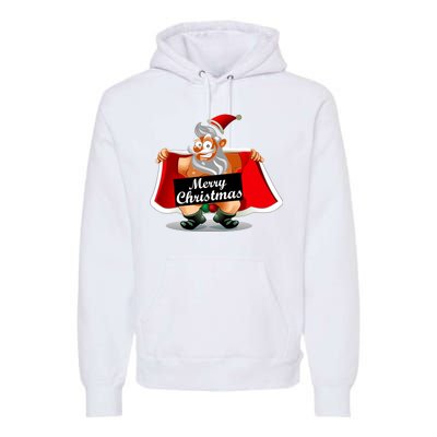 Merry Chrismas X-Mas Santa Bells Premium Hoodie