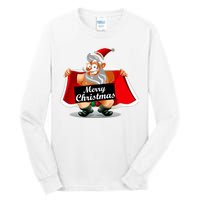 Merry Chrismas X-Mas Santa Bells Tall Long Sleeve T-Shirt