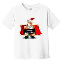 Merry Chrismas X-Mas Santa Bells Toddler T-Shirt