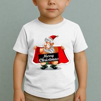 Merry Chrismas X-Mas Santa Bells Toddler T-Shirt