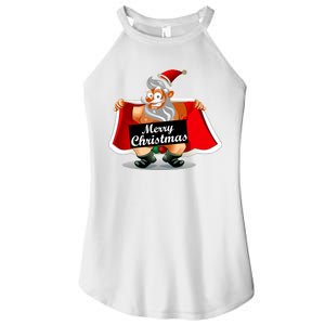 Merry Chrismas X-Mas Santa Bells Women's Perfect Tri Rocker Tank