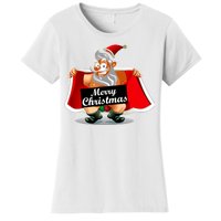 Merry Chrismas X-Mas Santa Bells Women's T-Shirt