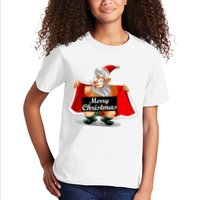 Merry Chrismas X-Mas Santa Bells Kids T-Shirt