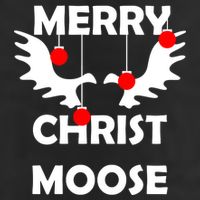 Merry Christ-Moose Cool Comfort Performance Bucket Hat