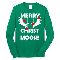 Merry Christ-Moose Long Sleeve Shirt