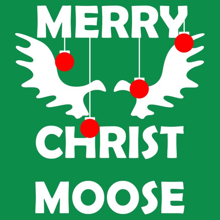 Merry Christ-Moose Long Sleeve Shirt