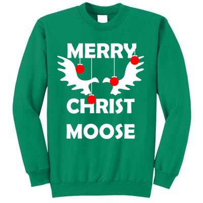 Merry Christ-Moose Sweatshirt