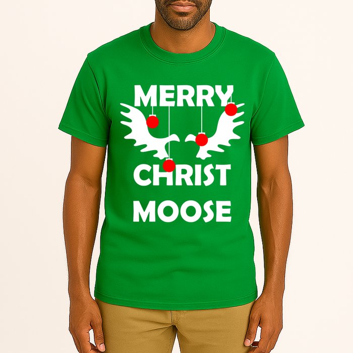 Merry Christ-Moose Tall T-Shirt