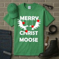 Merry Christ-Moose Tall T-Shirt