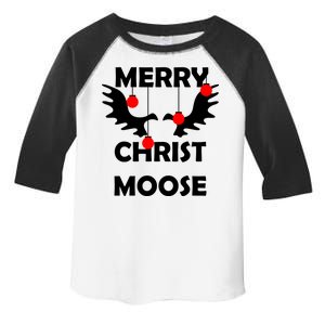 Merry Christ-Moose Toddler Fine Jersey T-Shirt