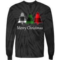 Merry Christmas Tie-Dye Long Sleeve Shirt