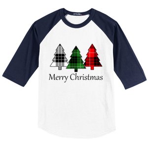 Merry Christmas Baseball Sleeve Shirt