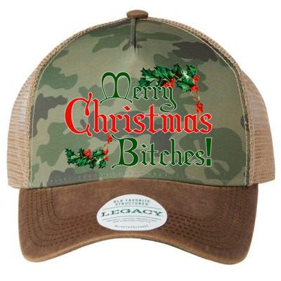 Merry Christmas Bitches! Legacy Tie Dye Trucker Hat