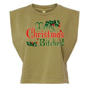 Merry Christmas Bitches! Garment-Dyed Women's Muscle Tee