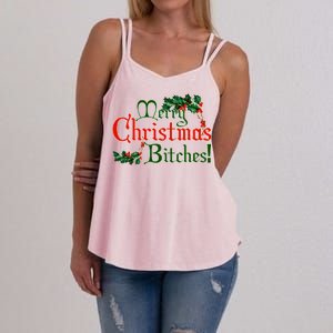 Merry Christmas Bitches! Women's Strappy Tank