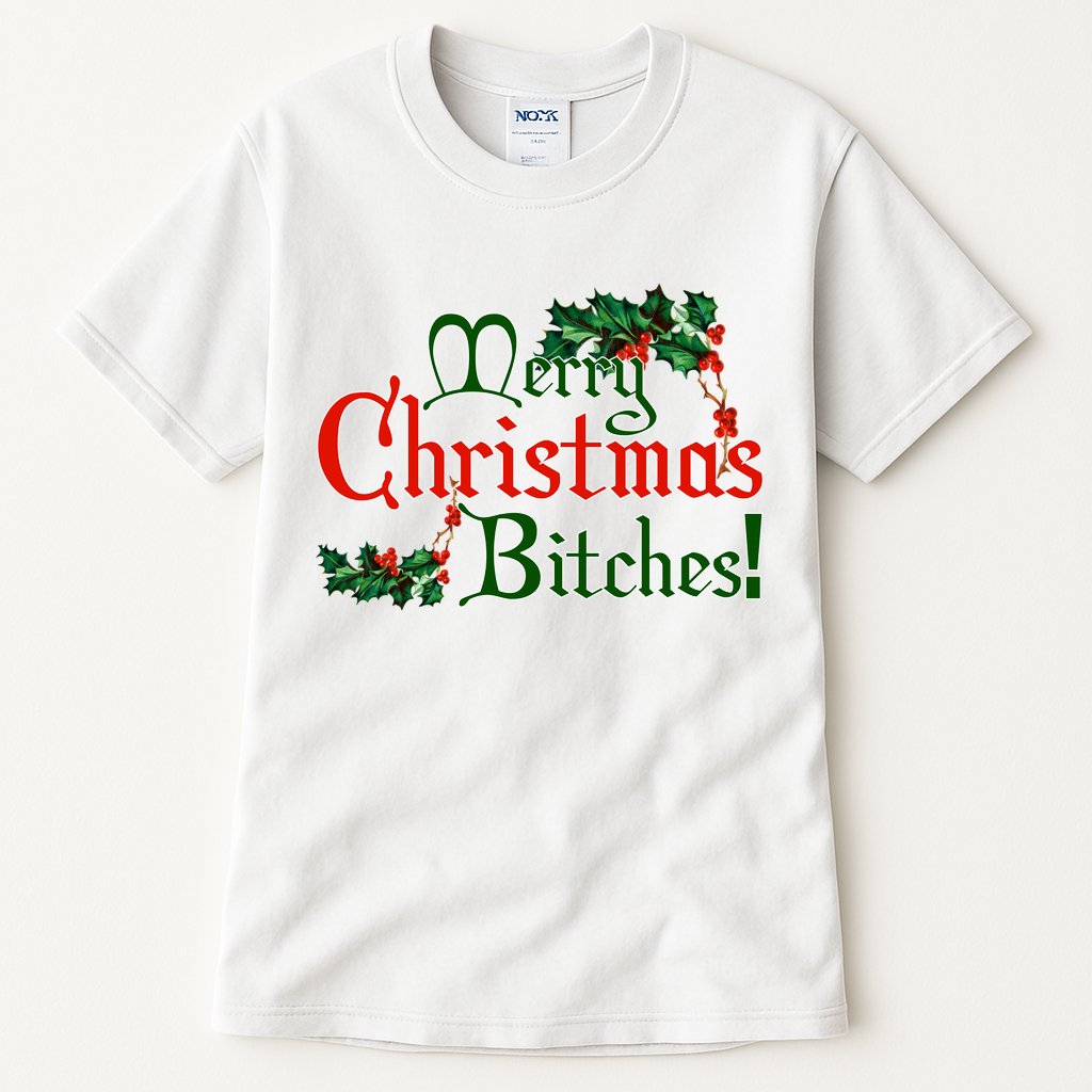 Merry Christmas Bitches! Tall T-Shirt