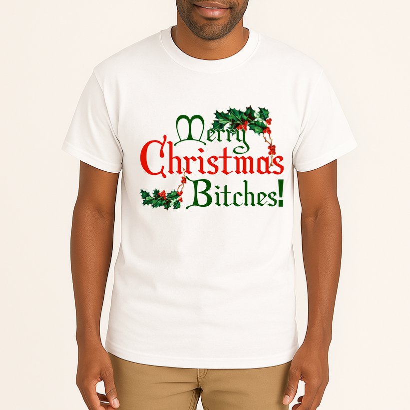 Merry Christmas Bitches! Tall T-Shirt
