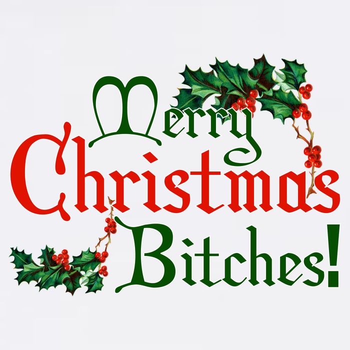 Merry Christmas Bitches! Premium T-Shirt