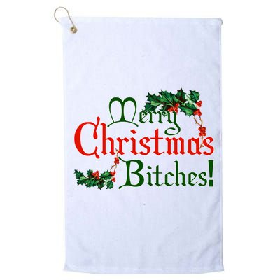 Merry Christmas Bitches! Golf Towel