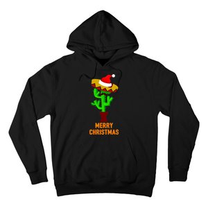 Merry Christmas Cactus Hoodie