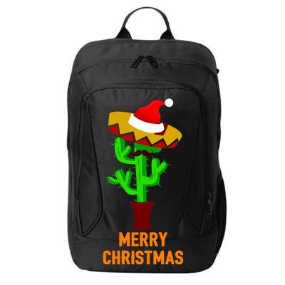 Merry Christmas Cactus City Backpack