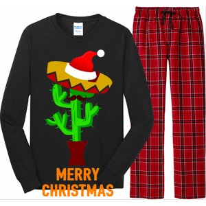 Merry Christmas Cactus Long Sleeve Pajama Set