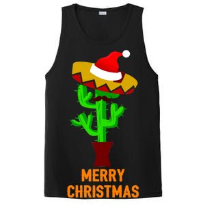 Merry Christmas Cactus PosiCharge Competitor Tank