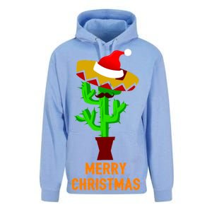 Merry Christmas Cactus Unisex Surf Hoodie