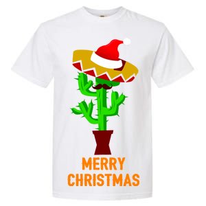 Merry Christmas Cactus Garment-Dyed Heavyweight T-Shirt