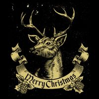 Merry Christmas Deer Tall T-Shirt