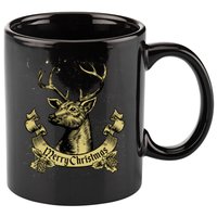 Merry Christmas Deer 11oz C Handle Ceramic Mug
