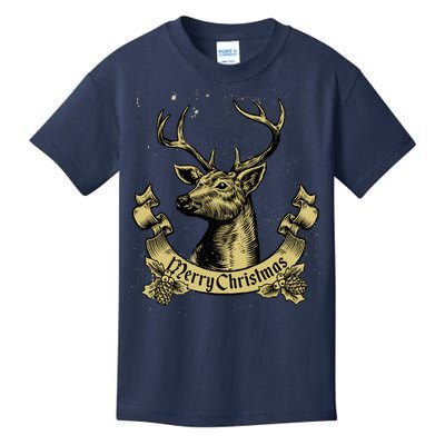 Merry Christmas Deer Kids T-Shirt