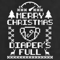 Merry Christmas Diaper's Full Cool Comfort Performance Bucket Hat