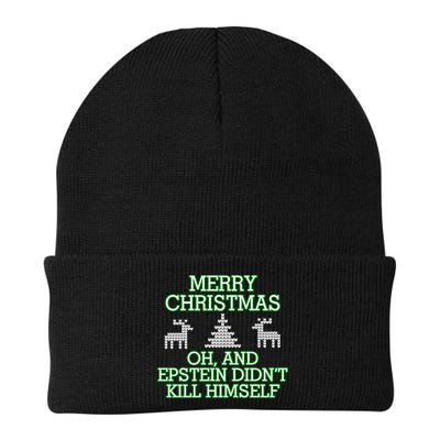Merry Christmas Epstein Didn't Kill Himself Beanie